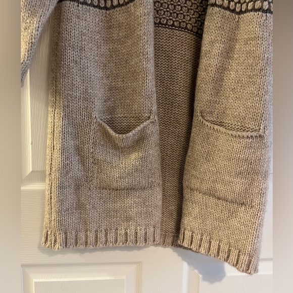 Elsamanda Italian Mohair Wool Long Cardigan Sweater - Picture 3 of 5